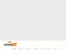 Tablet Screenshot of kovea.com